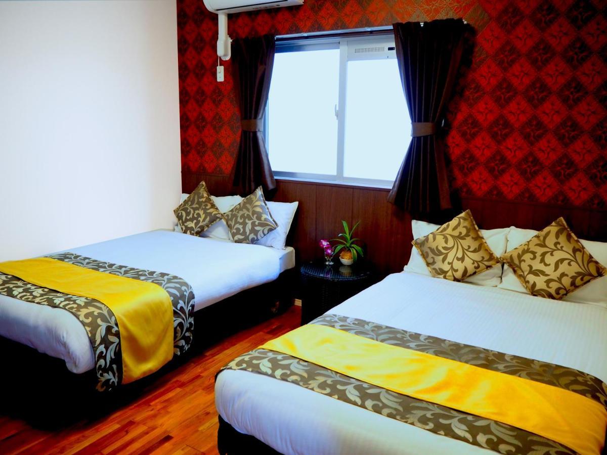 Terrace Garden Okinawa Villa Onna Bagian luar foto