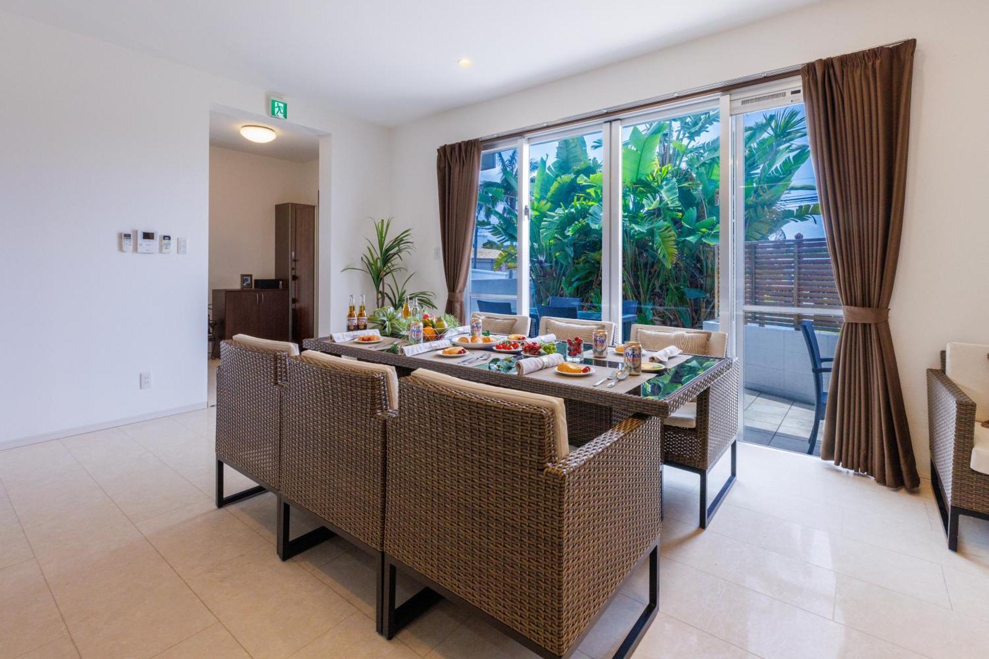 Terrace Garden Okinawa Villa Onna Bagian luar foto