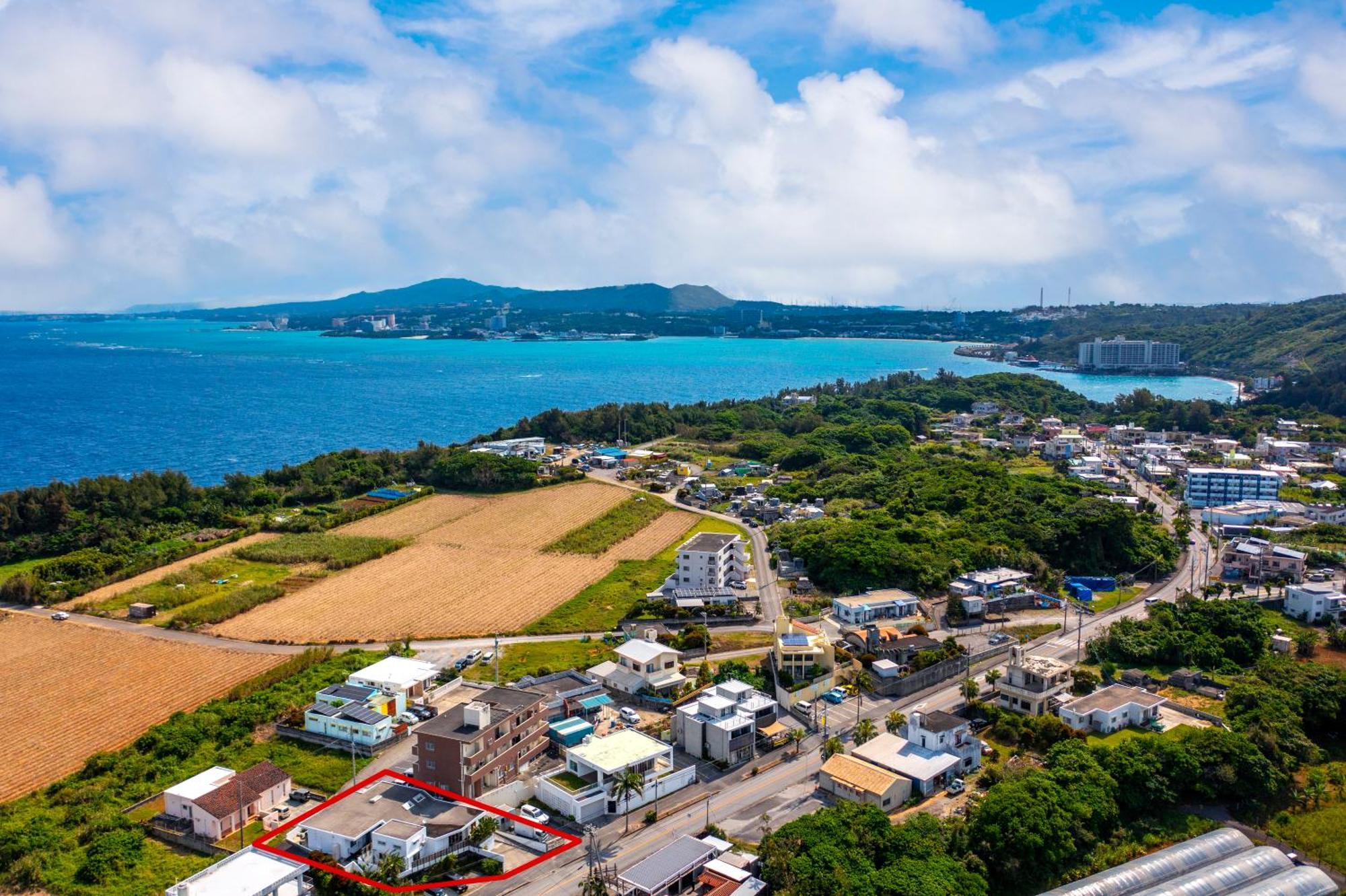 Terrace Garden Okinawa Villa Onna Bagian luar foto